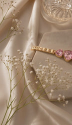 Blush Crystal Watch Bracelet