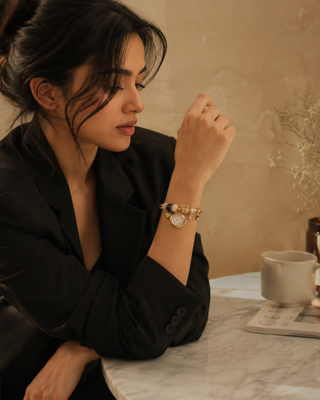 Charm Luxe Watch Bracelet