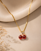 Cherry Charm Pendant Necklace