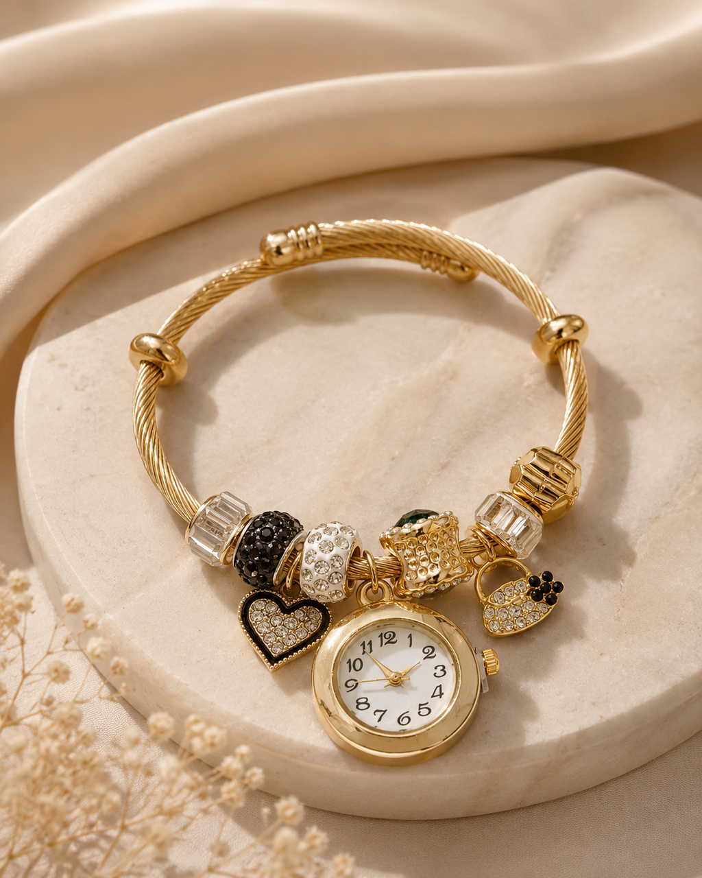Charm Luxe Watch Bracelet
