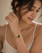 Emerald Grace Watch Bracelet