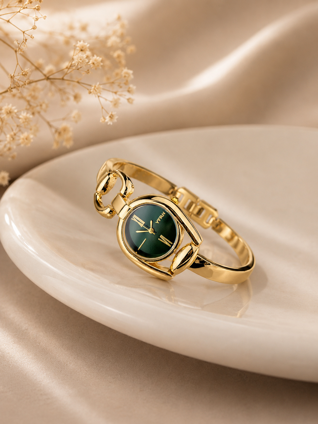 Emerald Grace Watch Bracelet