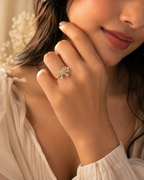 Crystal Bow Ring
