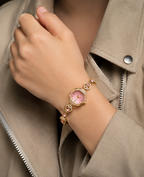 Roselle Crystal Bracelet Watch