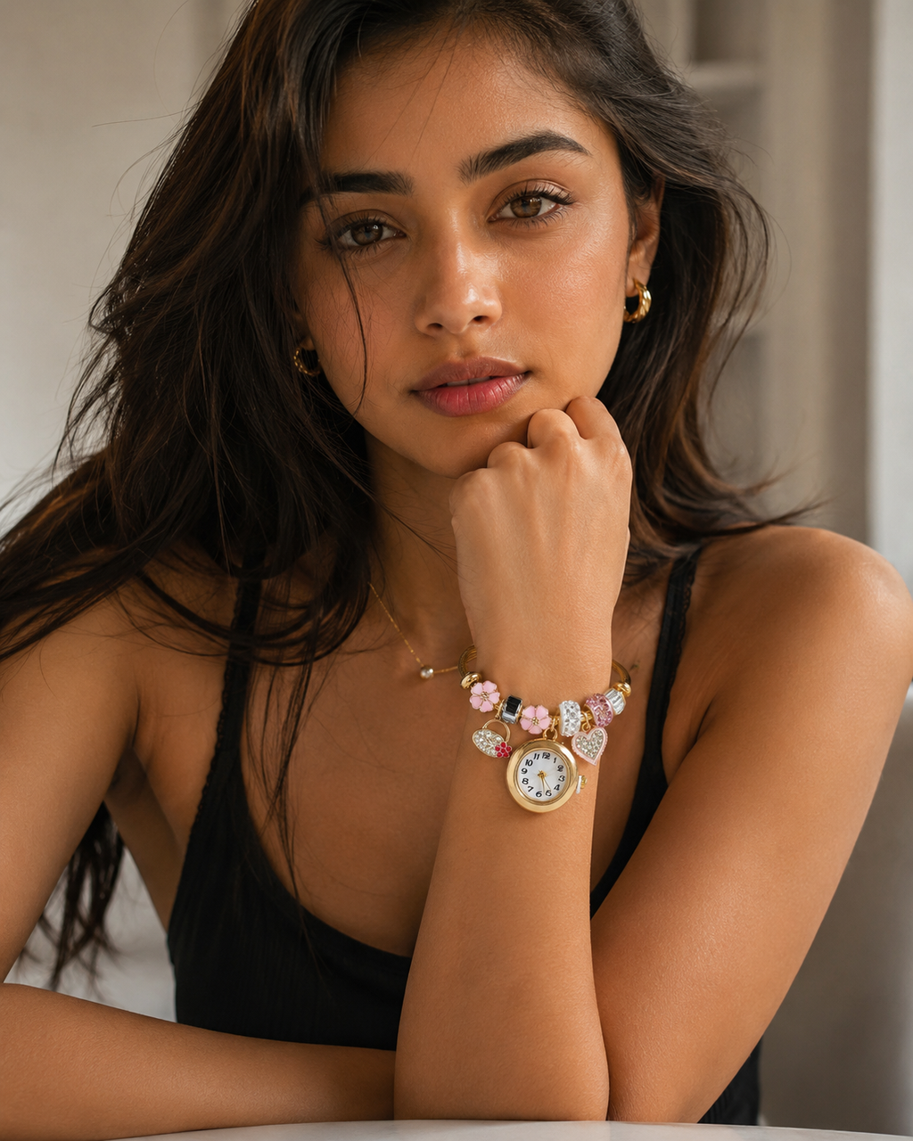 Bloom Charm Bracelet Watch