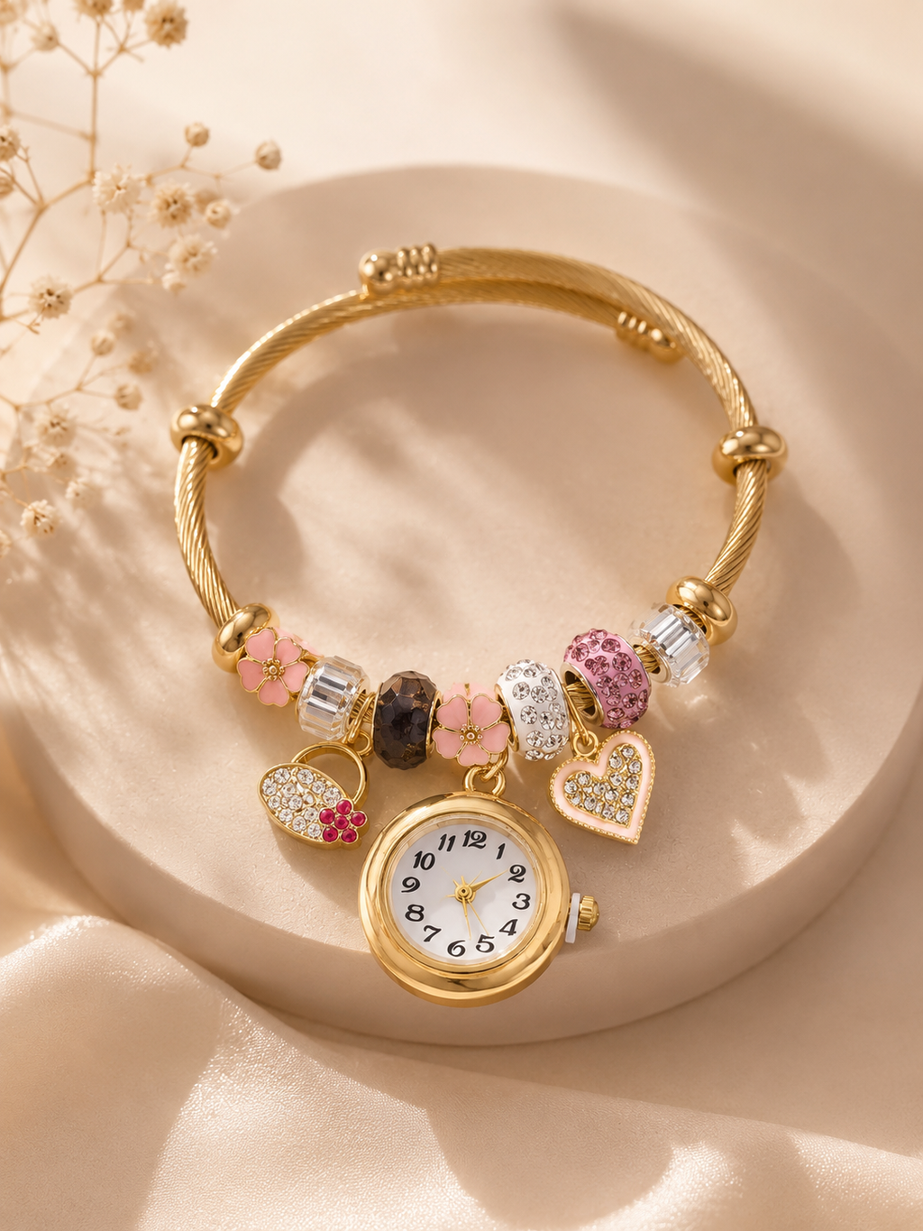 Bloom Charm Bracelet Watch