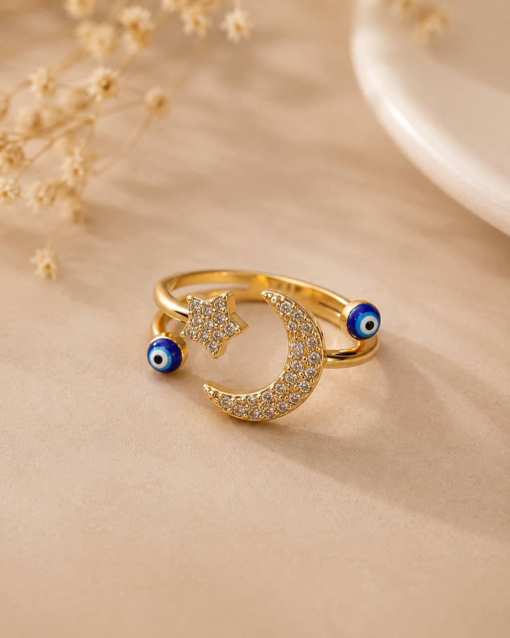 Celestial Evil Eye Ring