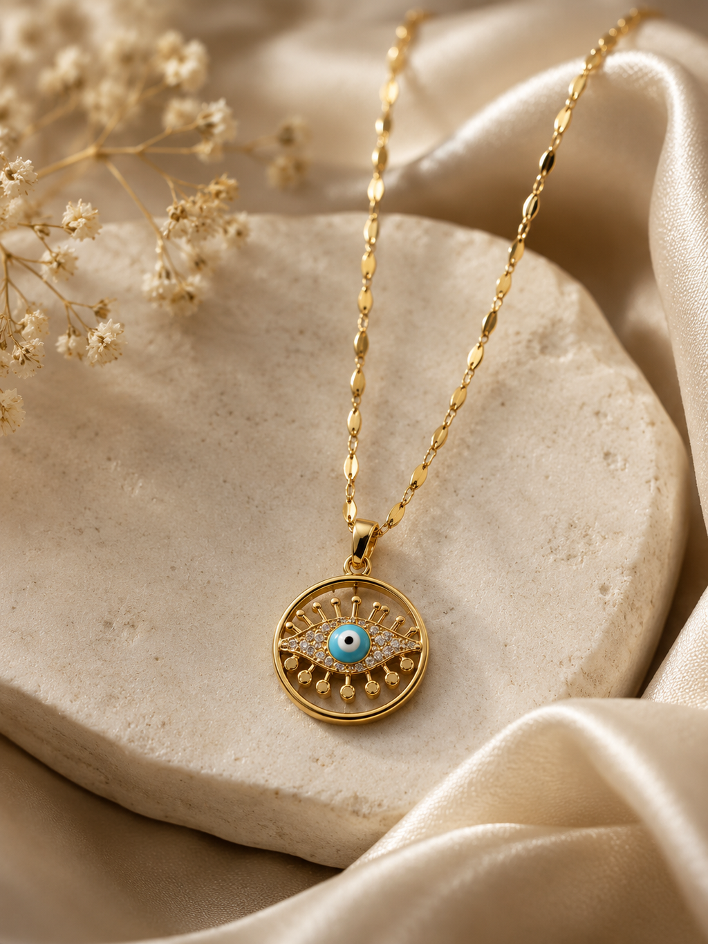 Evil Eye Charm Necklace