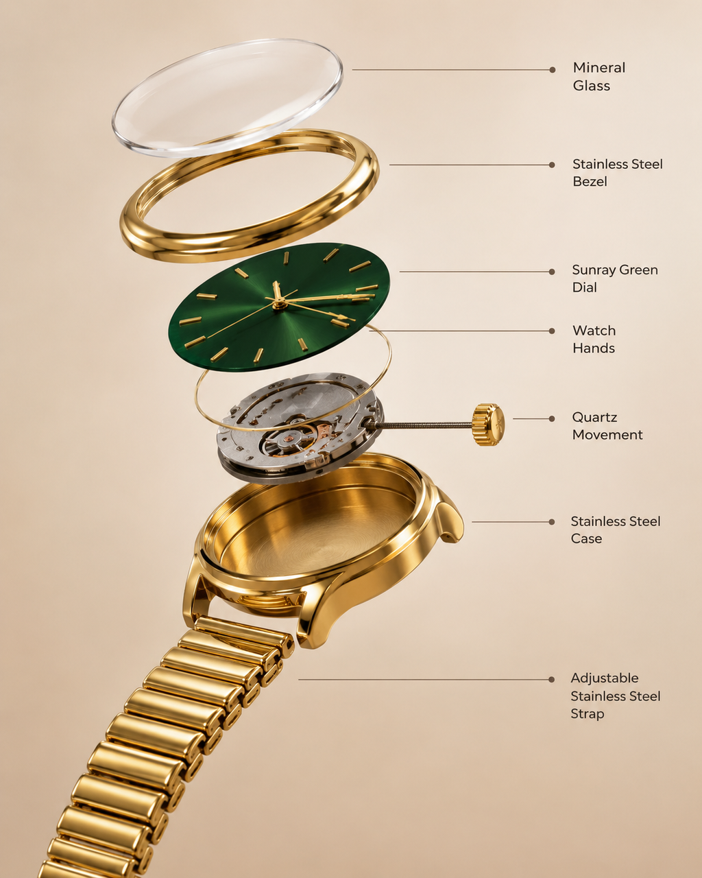 Verde Vintage Watch