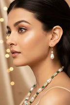 Royal Baroque Necklace Set | Luxury Gold-Plated Traditional Jewellery
