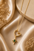 Celestial Heart Pendant Necklace